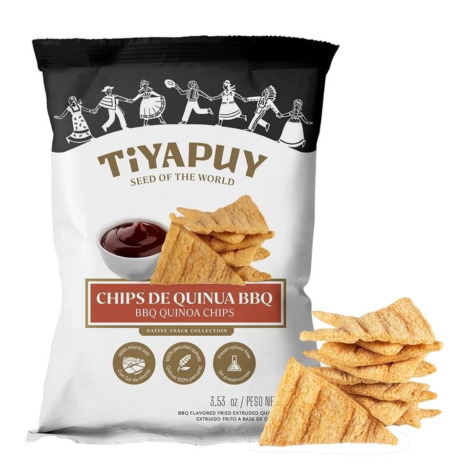 Chips de Quinua sabor BBQ Tiyapuy,