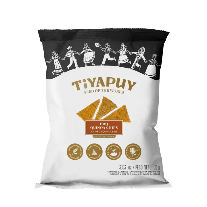 Chips de Quinua BBQ (100 g) - Tiyapuy Perú